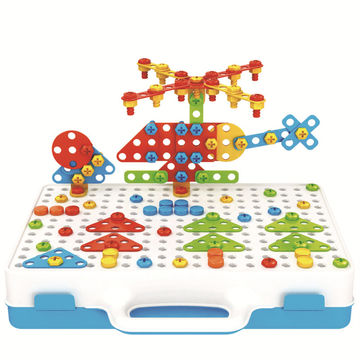 China Building blocks DIY educational set drilling assembly toy kids ...