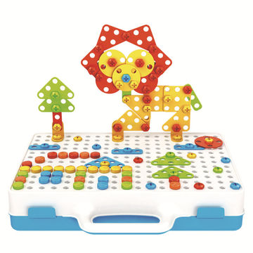 China Building blocks DIY educational set drilling assembly toy kids ...