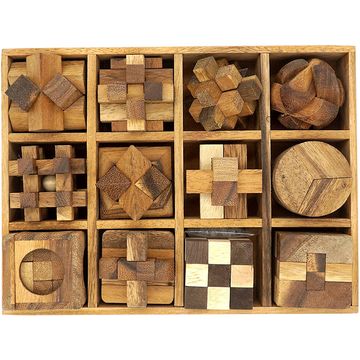 China Fun Games for Adults 3D Wooden Puzzle Brain Teasers and ...