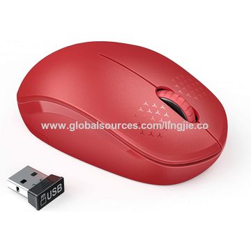 Le silence de la souris sans fil portable Mini-souris optique USB