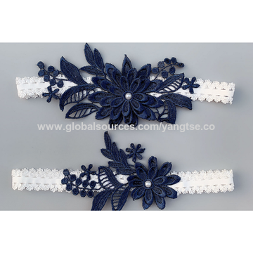 Liga elegante para noiva no atacado