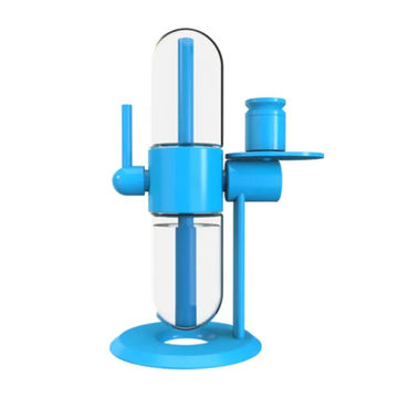 China New Design Modern 360 Degree Rotation Capsule Glass Adalya Shisha ...