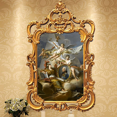 Buy Standard Quality China Wholesale Classical Frame Baroque Mirror Frames  Art Oil Canvas Painting Frame For Home Decor $16.68 Direct from Factory at  Quanzhou Haoyuan Crafts Co.,Ltd