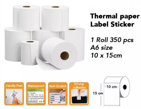 Buy China Wholesale Labels Stickers Roll Strong Labels Eco Blank Label Logo  Shipping Thermal Adhesive Labels & Adhesive Labels Printed Blank Strong  Thermal $0.008