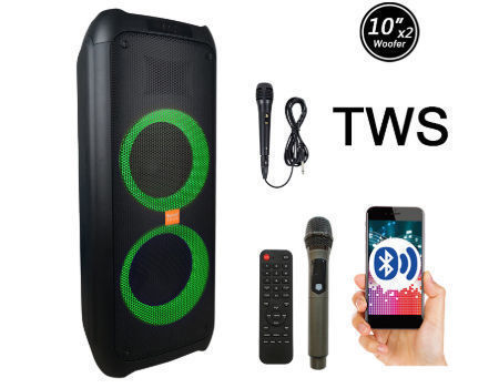 China Feiyang Tws Mibile Phone Speaker Double 10 Inch Bluetooth Speaker Dual Pairing Pa Speaker Hifi Audio On Global Sources Outdoor Bluetooth Speakers Outdoor Speaker Subwoofer Speakers