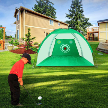 Buy Wholesale China Bsci Outdoor Green Portable Golf Practice Hitting Net  Indoor Return Self Golf Cage Net For Adults & Golf Net Golf Cage at USD 28