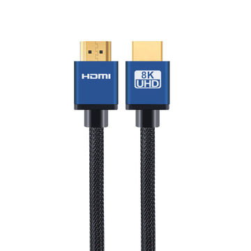 Cable HDMI 2.1 8K Certificado, Soporta 8K a 60Hz y 4K a 120Hz, Compatible con Todos los Televisores y Xbox Series X