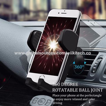 Tablette de voiture Monture Tableau de bord universel Pare-brise Support de  téléphone de voiture 360 Pivot avec ventouse de haute qualité