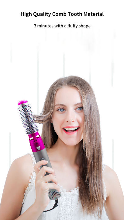 🔥 Nuevamente en stock 🔥El Cepillo secador para cabello 5 en 1#rizado
