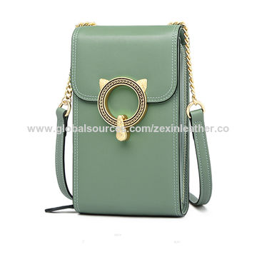 Crossbody Mobile Phone Bags Bsci Rcs Verified Factory Fashion Leather Designer Shoulder Strap Bag Expore China Wholesale Phone Bag and Fashion Bag Designer Cross Body Bag Mobile Phone Bag