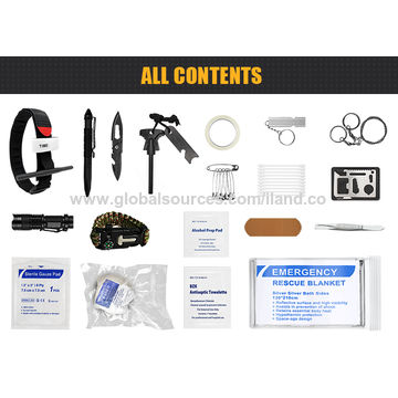China Military Tactical Medical First Aid Kit Emergency Preparedness ...