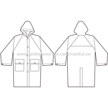 China Custom size and color reusable Rain Ponchos with Hoods and ...