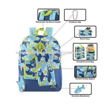 Buy Wholesale China School Backpack Boys Kids School Bookbag Set Student  Backpack With Lunch Box And Pencil Case & School Backpack ,student Backpack,kids  Backpack at USD 3.5