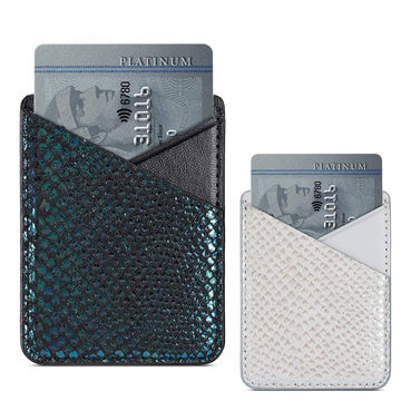 Wallaroo Premium Leather Phone Card Holder