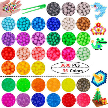 Fuse Water Beads Toys For Children Kids Replenish Creative Molds