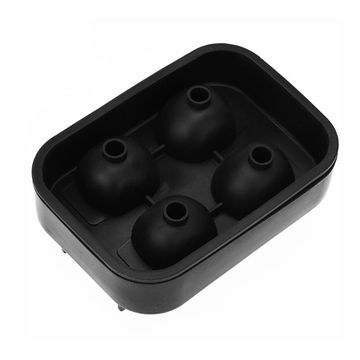 Buy Wholesale China 4 Cavities Fancy Skeleton Ice Ball Maker Mould Flexible  3d Skull Silicone Ice Cube Mold For Whisky & Ice Cube Mold at USD 0.5