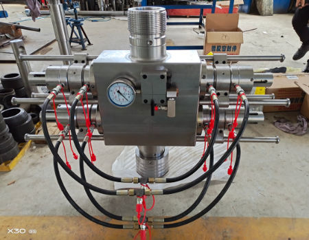 China Oilfield Blowout Preventer BOP For Wellhead Wireline Pressure ...