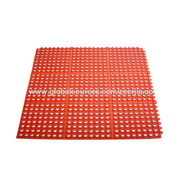 Tapis anti-fatigue poreux Cuisine Garage antiglisse/atelier caoutchouc Tapis  de sol de drainage - Chine Caoutchouc Tapis de cuisine et tapis en  caoutchouc de drainage prix