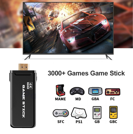 Consola de TV HDMI retro con 3000 juegos