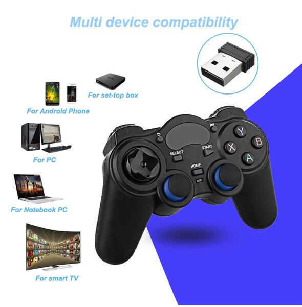 China 2.4G Wireless Game Controller Gamepad for PS3 Android TV Box ...