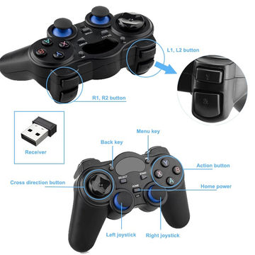 China 2.4G Wireless Game Controller Gamepad for PS3 Android TV Box ...