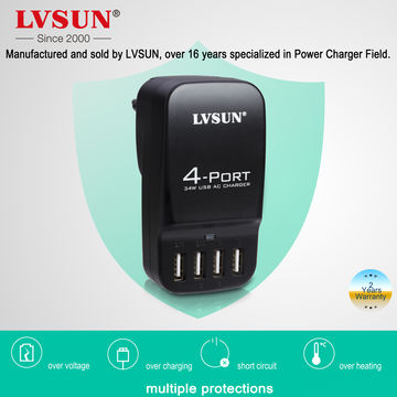 شاحن USB رائجة البيع لعام 2021، مناسب لأجهزة iPad و iPhone والأجهزة اللوحية والهواتف الذكية ونظام تحديد المواقع العالمي (GPS) وأجهزة USB الأخرى. مثالي لتجار الجملة والموزعين.