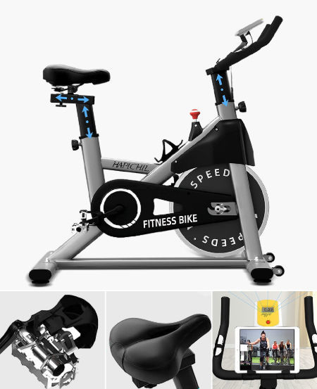 Hapichil exercise stationary bike hot sale