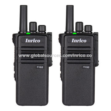 China Inrico T192 android walkie talkie with texting on Global Sources ...