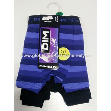 3-pack Cotton Stretch Pre Boys Boxer Briefs Underwear Custom