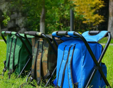 fishing backpack with stool
