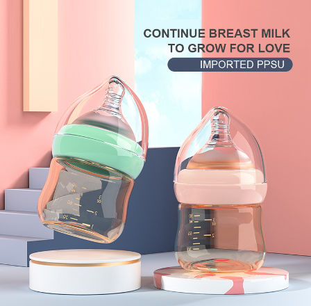 Bpa-free Wholesale Feeding Supplies Custom Design Wide Neck New