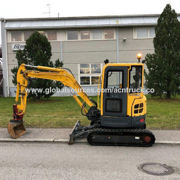 China Zero tail swing YC35SR excavator 3.5 ton diggers machinery price ...