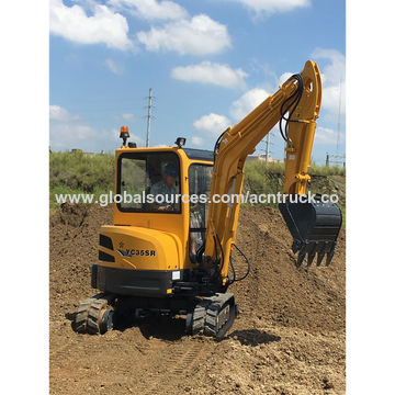 China Hydraulic Euro V stage excavator mini diggers machinery YC35SR on ...
