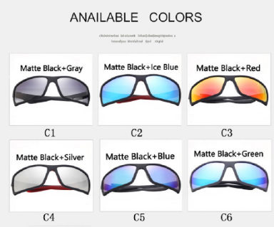 580p Polarized Sunglasses Men Classic Square Driving Sun Glasses