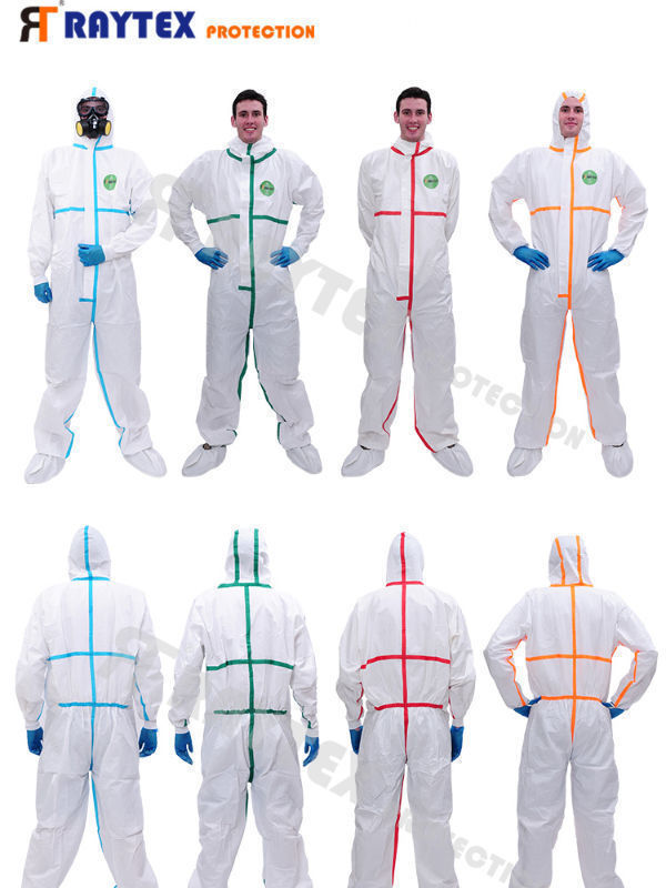 Raygard Safety Personal Protective Clothing Coveralls 65g Nonwoven ...