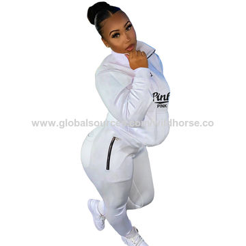 Pink Tracksuit Women Casual Sweatsuit Pullover Hoodie Sweatpants 2 Piece  Sport Jumpsuits Outfits - Buy China Wholesale Sweatsuits,sportwear,outfits  $7.5