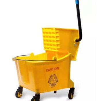 32L Hot Sale Side-Press Plastic Bucket Mop Wringer - China Wringer Trolley  and Mop Bucket Wringer price