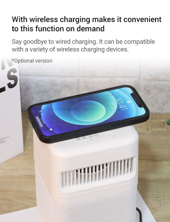 China New Arrival H13 Hepa Air Purifier Indoor Office Home Ionizer