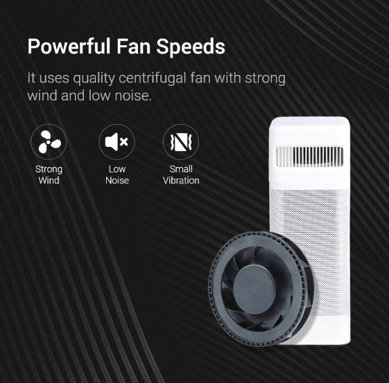 China New Arrival H13 Hepa Air Purifier Indoor Office Home Ionizer