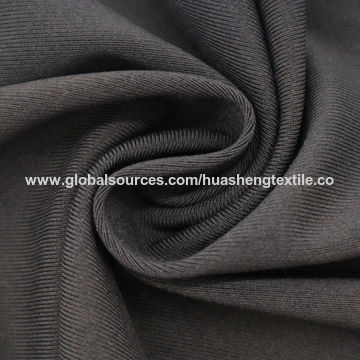 China Cottony hand-feel 87% polyester ATY 13% spandex stretch