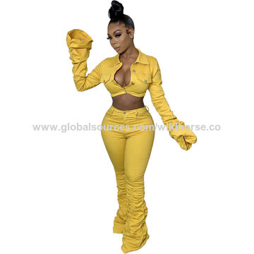 Amazon Tracksuit Pants Womens Plus Size Autumn Winter Jogging Women  Tracksuit Thick Fleece 100% Cotton - Main Image