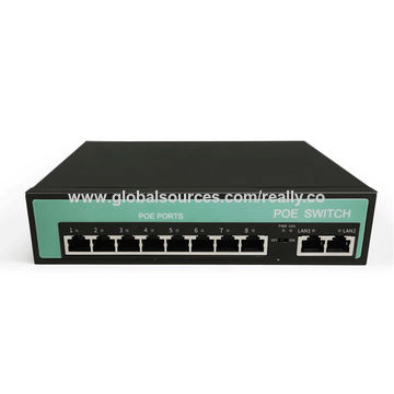 48v Network Poe Switch With 4/8/16ch 10/100mbps Ports Ieee 802.3
