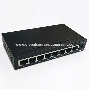 AI POE Switch 4/8/16 Ports Gigabit Network Ethernet 10/100Mbps For IP  Camera