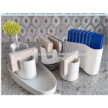 Classic Ceramic Brush Holder