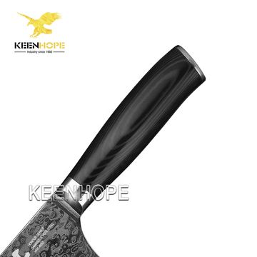 Kitchen Knives Stainless Steel Damascus Chef Butcher Chopper Meat Cleaver  Knife