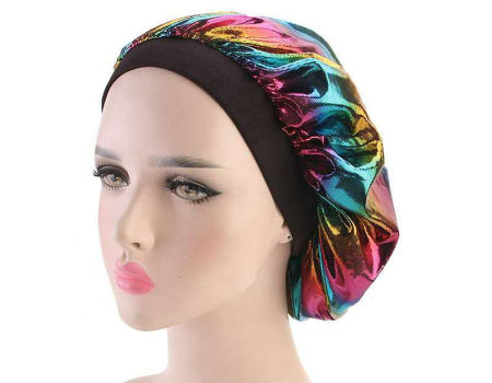 Buy Wholesale China Bonnet,custom Designer Bonnets Elastic Wide Band Satin  Bonnet Sleeping Hats & Bonnet at USD 1.5