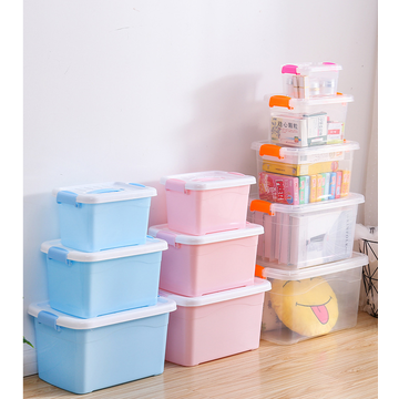 Buy Wholesale China Storage Box Plastic Transparent Large Thick Clothes  Portable Toy Storage Box & Storage Box Plastic Transparent Large Clothes at  USD 2.6