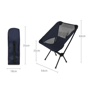 Small Portable Folding Aluminum Beach Chair Camping Chair Outdoor