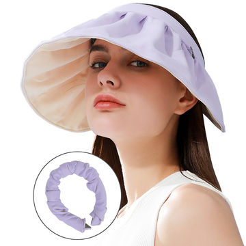 Compre Diadema De Protección Uv 2 En 1 De Sidiou Para Mujer, Diadema  Plegable De Verano Upf50, Sombrero Para El Sol De Secado Rápido y Sombrero  Para El Sol Upf50 de China