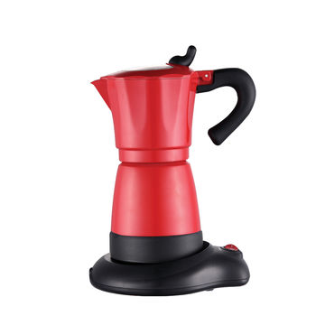 Cafetière électrique 6 tasses 300ml type Moka 480W - Cafetière Moka italienne pour CHR et usage domestique